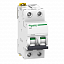 iC60N 2P 6А Автоматический выключатель 2-полюсный, 6А, 6кА (хар-ка B) Schneider Electric. Вид 1.