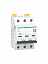 iC60N 3P 4А Автоматический выключатель 3-полюсный, 4А, 6кА (хар-ка C) Schneider Electric. Вид 1.
