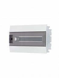 Бокс встраиваемый на 18 мод. зеленая дверь (с клемм.) ШхВхГ 430х250х108 Mistral41 ABB. Вид 1