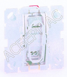 Механизм 1-клавишного выключателя (возможна подсветка) Celiane Legrand. Вид 1