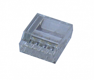 BUK2,5/4 Клеммный соединитель в корпусе 4 х 2,5 мм.кв., (прозрачный) Klemsan. Вид 1