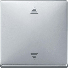 Сенсорная поверхность выкл. управления жалюзи, подкл. датчика, с памятью, sd Merten Schneider Electric. Вид 1