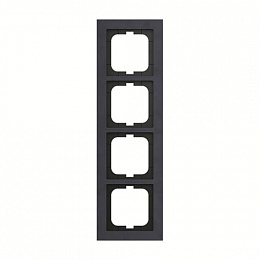 1724-248 Рамка 4-постовая, Axcent, richlite синий ABB. Вид 1