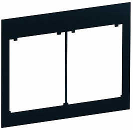 Рамка пер.пан. для 2 устройств isft100n Schneider Electric. Вид 1