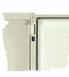 Шкаф настенный без монтажной платы 530x430x200 IP66 THALASSA Schneider Electric. Вид 1