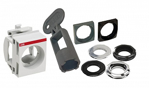 KA1-8010 Защитная крышка для утопленных кнопок ABB. Вид 1