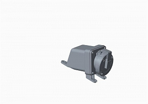 316 RS2W Розетка для монтажа на поверхность 316RS2W, 16A, 3P+E, IP67, 2ч ABB. Вид 1