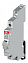 E215-16-11В Кнопка серая без подсветки без фиксации на DIN-рейку 16А 1НО+1НЗ ABB. Вид 1.