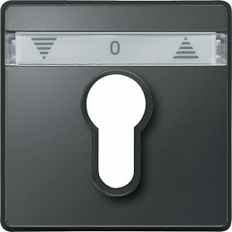 Центральная плата для жалюзи, антирацит Merten Aquadesign Schneider Electric. Вид 1