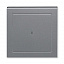 3559H-A00700 69 Накладка для выключателя карточного, Levit, сталь/дымчатый чёрный ABB. Вид 1.