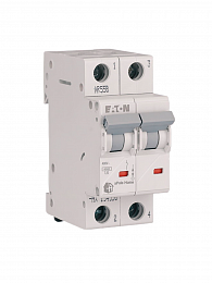 194770 HL-C13/2 Автоматический выключатель 2-полюсный, 13А, 4,5kA (хар-ка C) Eaton. Вид 1