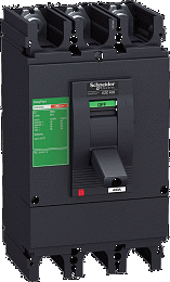 Термо-магнит. 3х-полюс. автомат 320А 50kA, подключ. под шину Schneider Electric. Вид 1