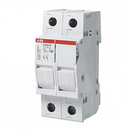 E92/32 PV Держатель предохранителей 10,3Х38 2-полюсный 32А, 1000В DC ABB. Вид 1