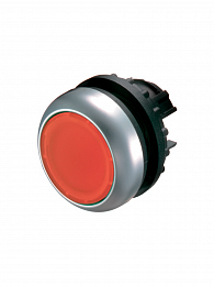 216946 M22-DRL-R Головка кнопки с подсветкой, изменение ф-ии с фиксацией/без фиксации (красный) Eaton. Вид 1