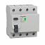 Блок утечки тока 4-полюсный, 40A, 300mA, тип AC-S (УЗО) EASY 9 Schneider Electric. Вид 1.