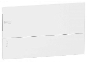 Бокс 18 мод. встраиваемый IP40 белый с непрозр. дверью Schneider Electric. Вид 1
