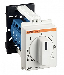 Переключатель вольтметра CMV, 10 A (7 положениий) на дин-рейку  Schneider Electric. Вид 1