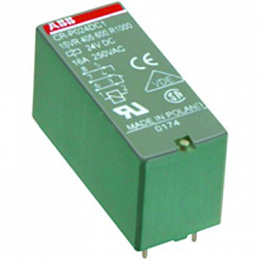 CR-P230AC2 Реле 2ПК 8А 230B AС ABB. Вид 1