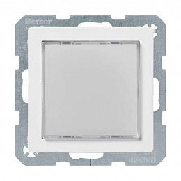 Светодиодный световой сигнал (полярная белизна, бархат) Q.1/Q.3 Berker. Вид 1