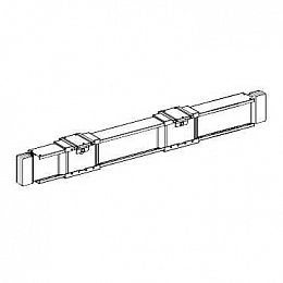 Прямая секция для болт. отв. блоков, 3l+pe, cu, 1600а, l=4000 мм Schneider Electric. Вид 1