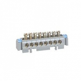 Клеммник универсал. 1х6-25+33х1.5-16мм2 (L=276мм) Legrand. Вид 1