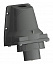 Вилка для монтажа на поверхность easy&safe 232ebs6w,32a,2p+e,ip67,1ч ABB. Вид 1.