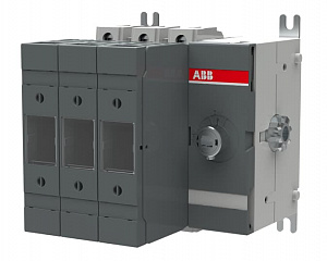 Рубильник OS63GD30 без ручки под предохранители DIN-000 ABB. Вид 1
