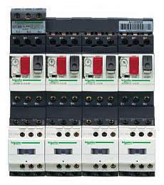 Комбинированный пускатель 4-6,3А 24В DC Schneider Electric. Вид 1