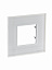 N2271 CB Рамка 1-постовая, 2-модульная (стекло белое) Zenit ABB. Вид 4.