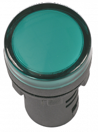 AD16DS(LED) Лампа матрица d16мм зеленый 36В AC/DC ИЭК. Вид 1