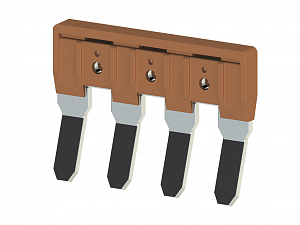 TKO 10/4 Перемычка внеш. для AVK10/ ASK4*/ WGO2, (4полюса) Klemsan. Вид 1