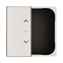 SRB-2-85BL SRB-2-85BL Клавиша двойная free@home,SKY,жалюзи,белая ABB. Вид 1