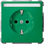 Розетка 45˚ для спец.сетей с полем для надписи, qf sd (рубиновый) Merten Schneider Electric. Вид 1.