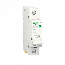 Автоматический выключатель 1-полюсный (АВ) 16А 6кА (хар-ка B) Schneider Electric. Вид 1