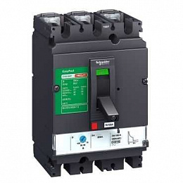 CVS 100B 3P TM16D Термо-магнит. 3х-полюс. автомат 16А 25kA, подключ. под шину Schneider Electric. Вид 1