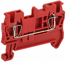КПИ Клемма пружинная 2в-1,5 17,5А красный ИЭК. Вид 1