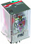 CR-U024AC3L Реле 24B AC 3ПК (10A) ABB. Вид 2.