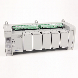Контроллер Micro850, 28 входов переменного/постоянного тока, 20 релейных выходов Allen Bradley. Вид 1