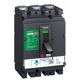 CVS 100B 3P TM40D Термо-магнит. 3х-полюс. автомат 40А 25kA, подключ. под шину Schneider Electric. Вид 1