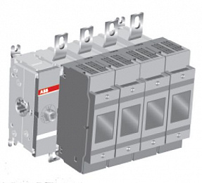 OS250D04FP Рубильник 250А 4-пол., предохранитель 0 или 1 (нет в комплекте) , ABB. Вид 1