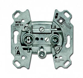 232-101-500 Механизм TV-R-SAT розетки, тупиковая ABB. Вид 1