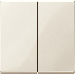 Клавиша 2-клавишного выключателя (бежевый) Merten Schneider Electric. Вид 1
