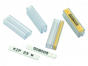 KKS 15/6-10-203/15 Маркировка, прозрачная трубка, 15 мм, 6-10 мм.кв (1уп.-500шт) Klemsan. Вид 1
