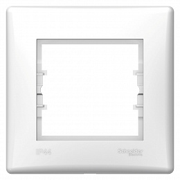 Рамка 1-постовая IP44 (белый) Sedna Schneider Electric. Вид 1