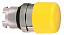 Головка кнопки 22мм желтая zb4bc54 Schneider Electric. Вид 1.