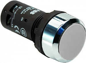COS  Кнопка CP2-30W-20 белая с фиксацией 2HO ABB. Вид 1