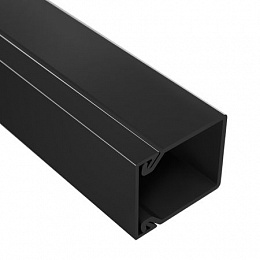 TA-EN 25x30 Короб с плоской основой, цвет чёрный DKC. Вид 1