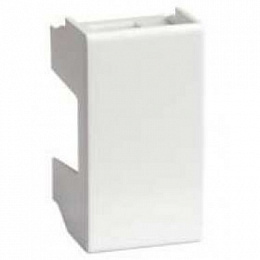 Заглушка на 1 модуль, «Viva», белая DKC. Вид 1