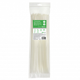 Кабельные стяжки 370х4.8 белая (1уп.=100шт) Schneider Electric. Вид 1