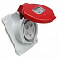 Розетка скрытой установки, 16A, 2P+E, IP67 Schneider Electric. Вид 1.